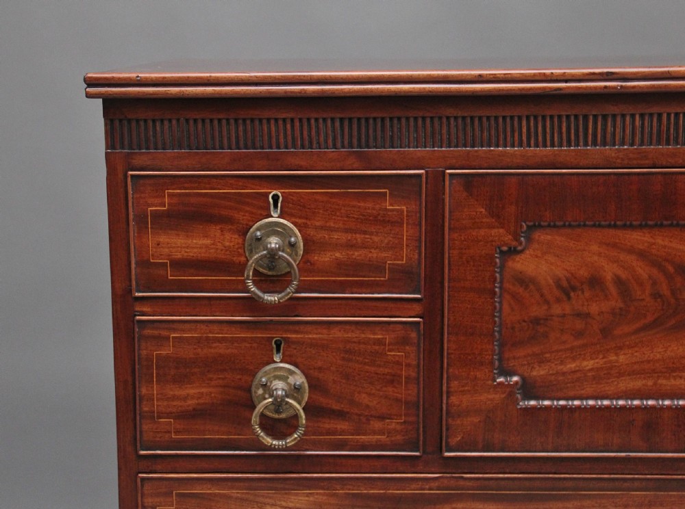 large 19th Century mahogany secretaire chest of drawers View VI