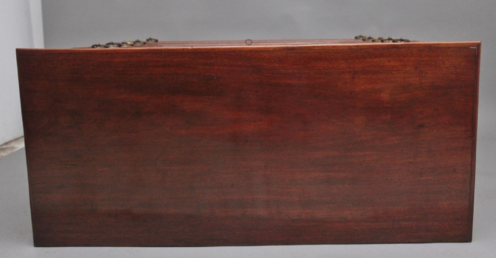 large 19th Century mahogany secretaire chest of drawers View XV