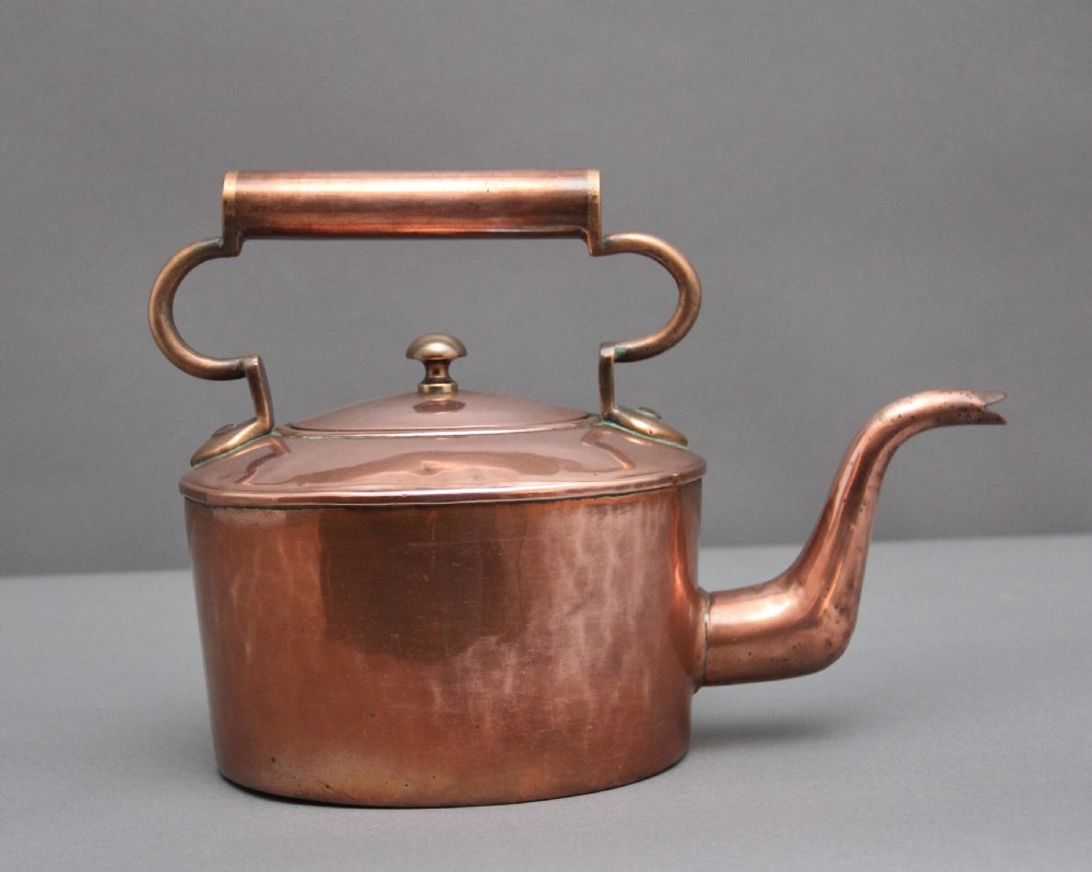19th Century copper kettle