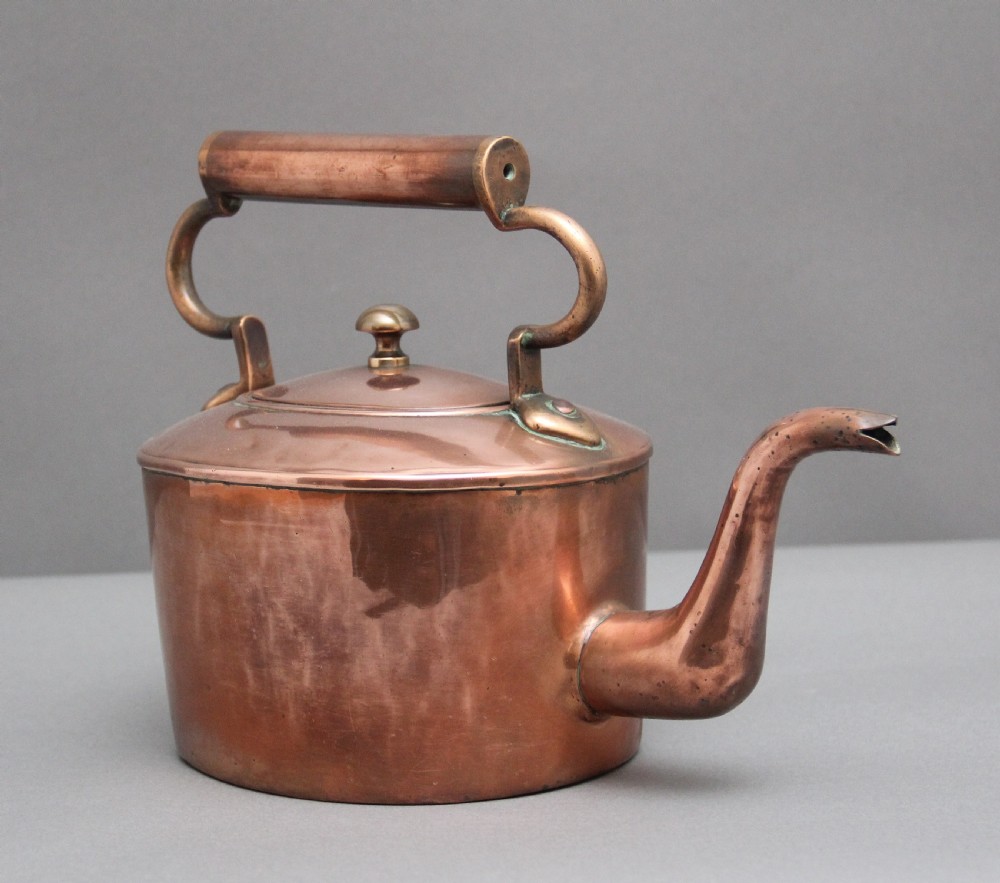 19th Century copper kettle View II