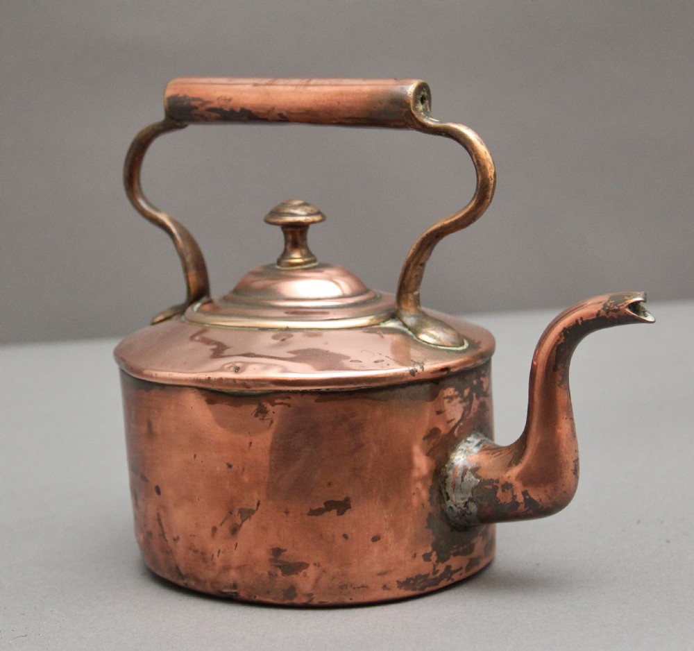 19th Century copper kettle