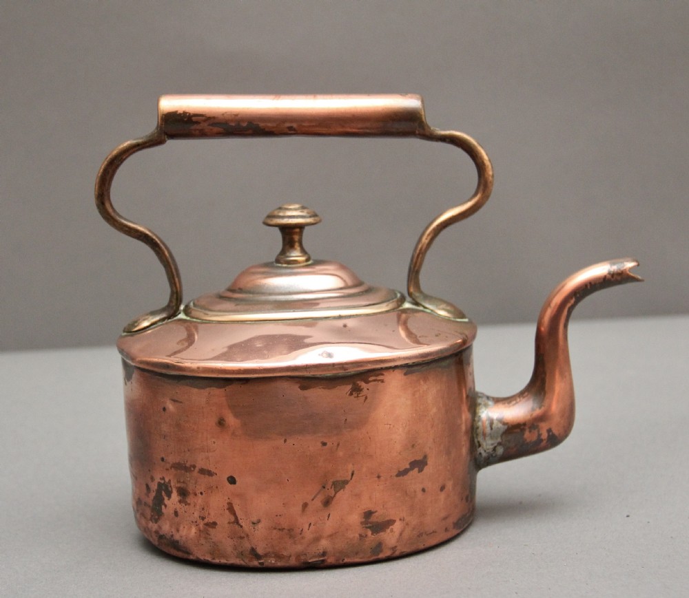 19th Century copper kettle View II