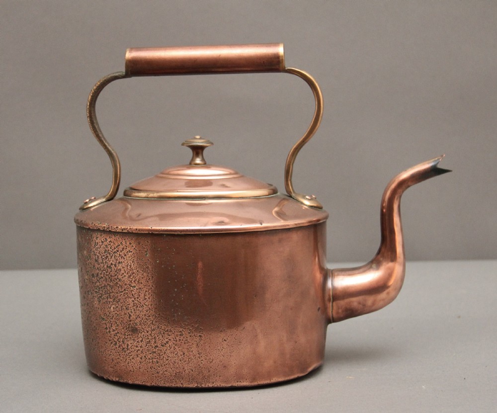 19th Century copper kettle