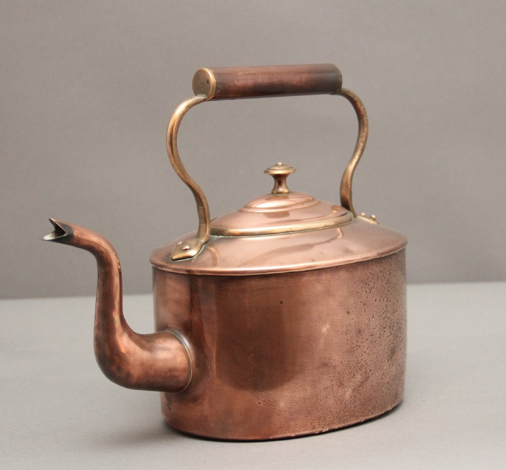 19th Century copper kettle View II