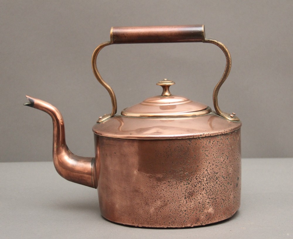 19th Century copper kettle View IV