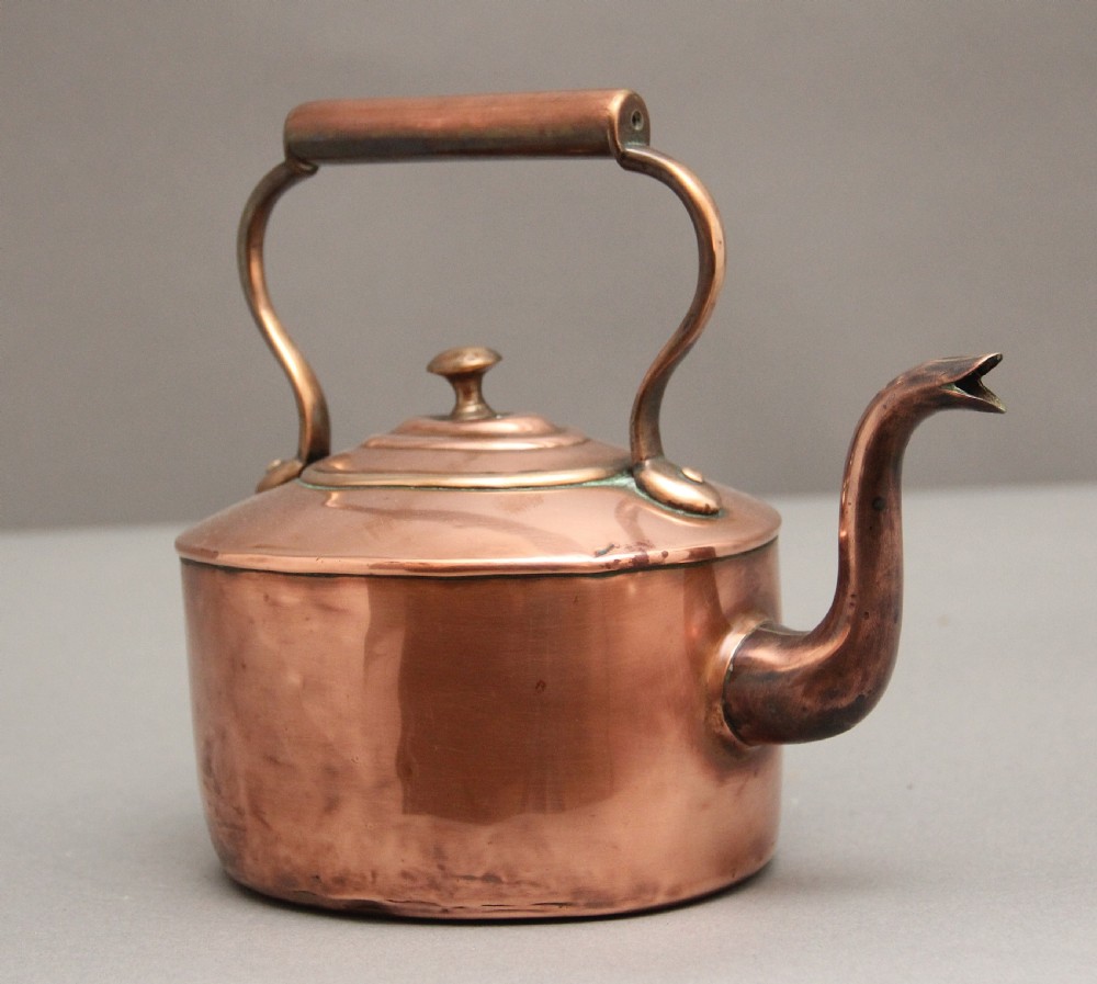 19th Century copper kettle