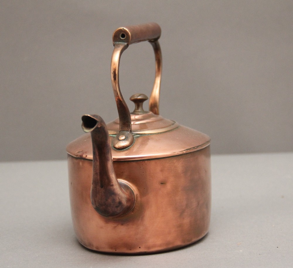 19th Century copper kettle View V