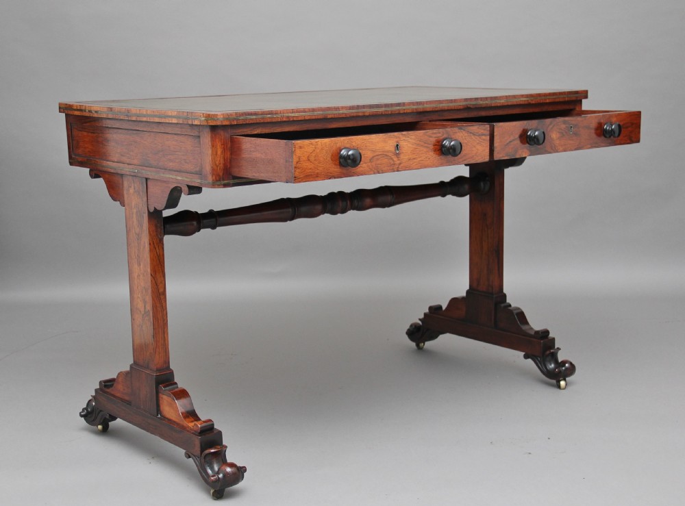 19th Century rosewood sofa table View III