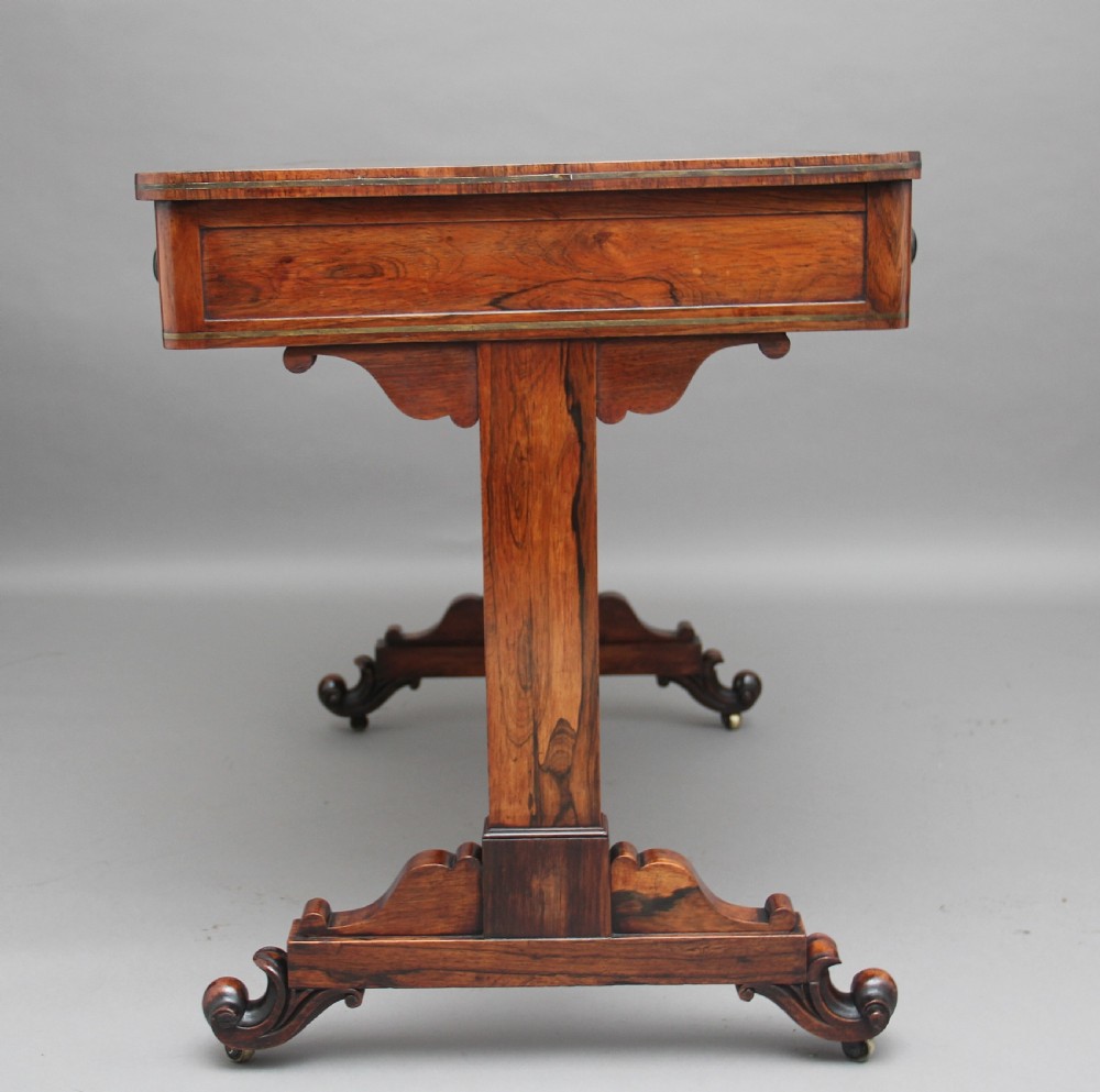 19th Century rosewood sofa table View VI