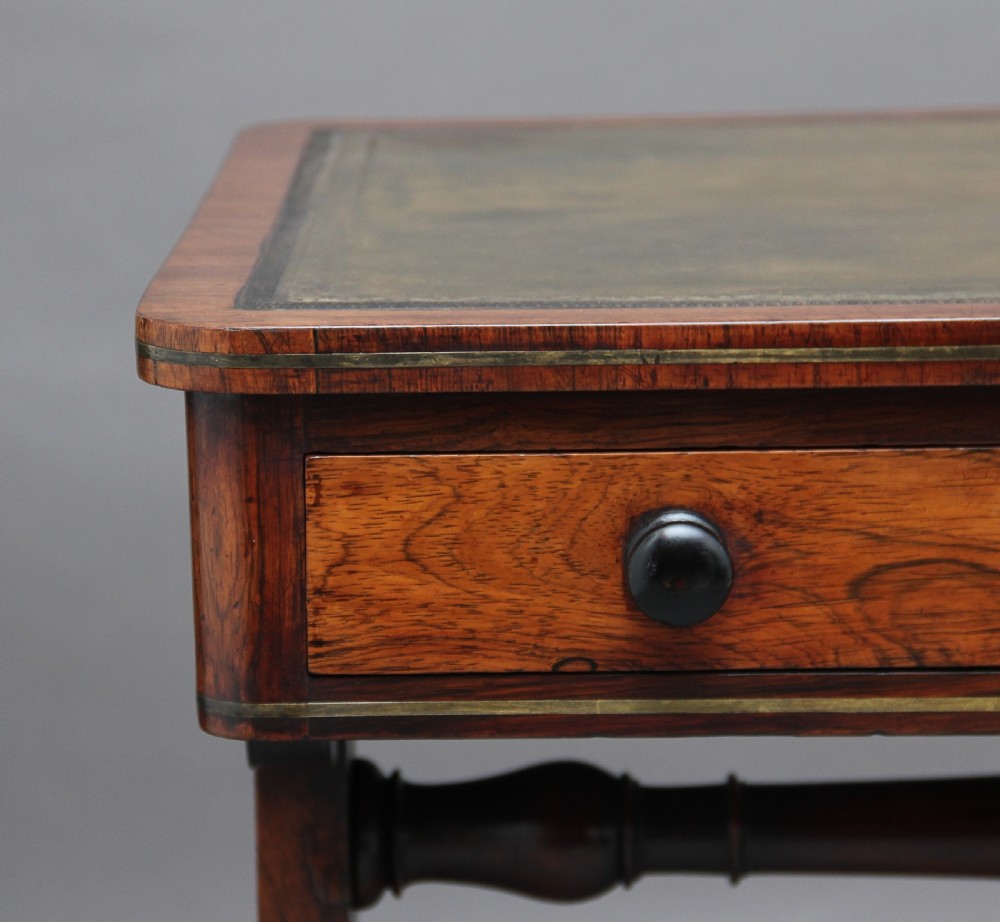 19th Century rosewood sofa table View IX