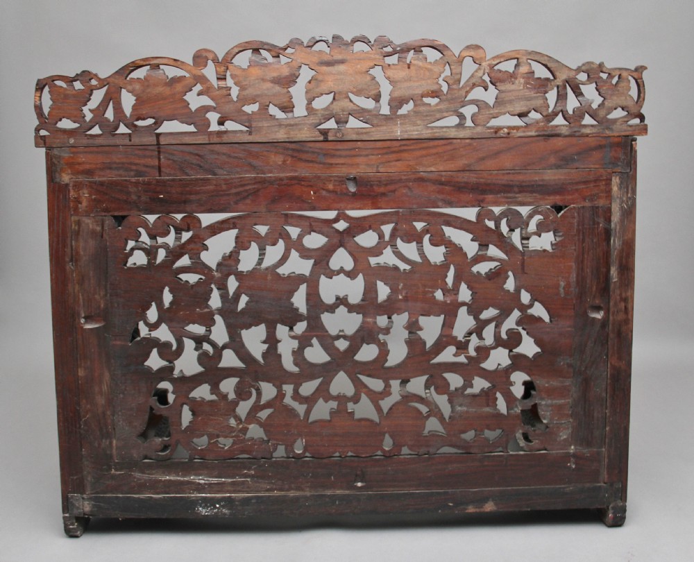 Pair of 19th Century carved console tables View XI