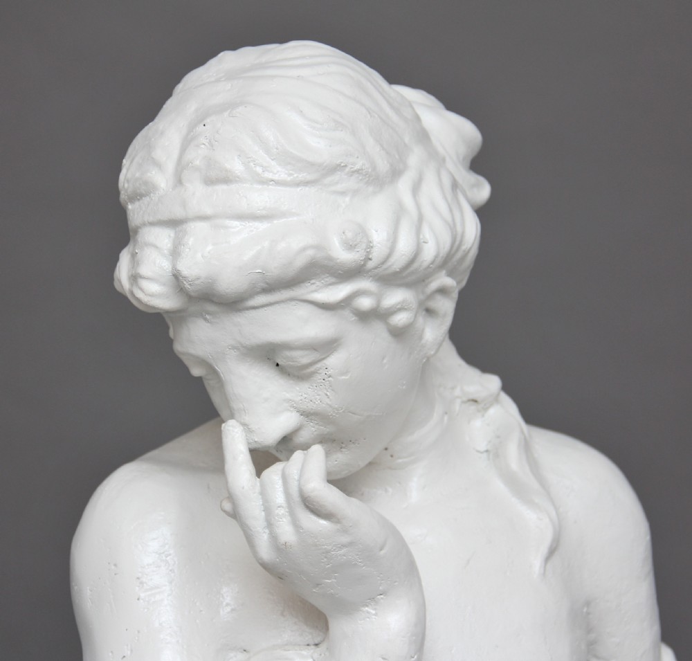 19th Century life size cast iron statue View V