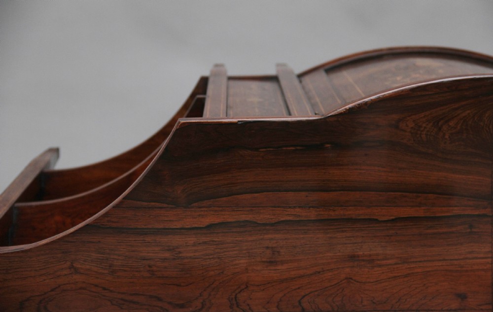 19th Century inlaid rosewood cabinet View VIII