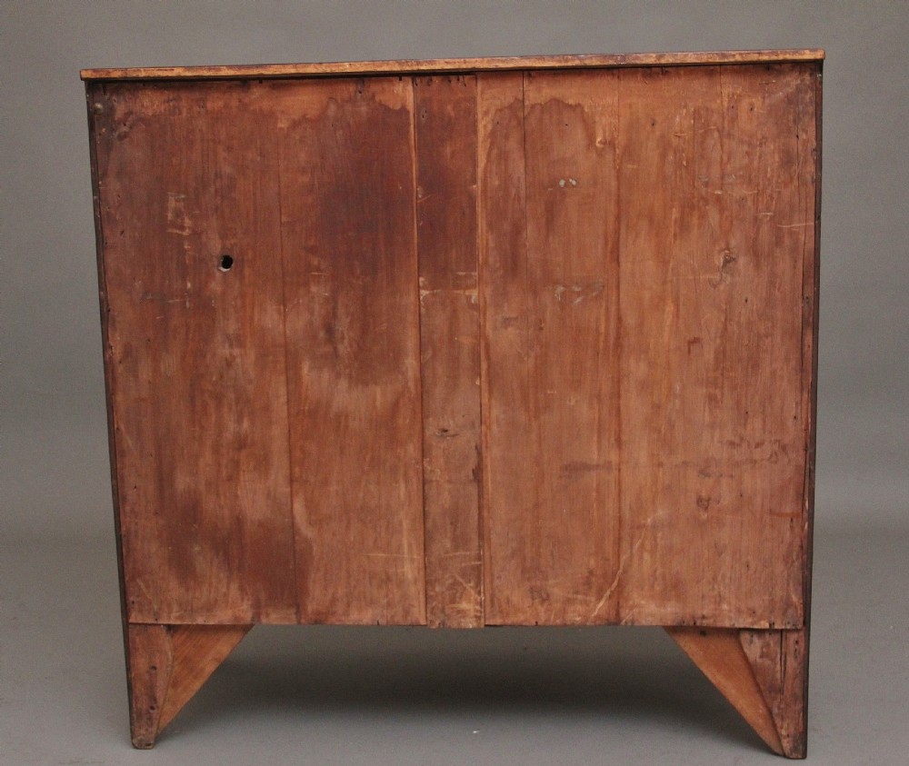 Early 19th Century mahogany bowfront chest View VII