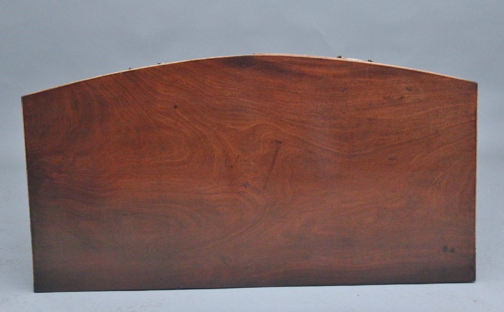 Early 19th Century mahogany bowfront chest View IX