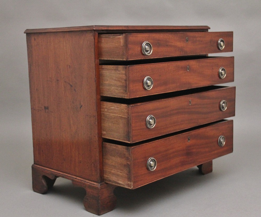 Early 19th Century mahogany chest View IV