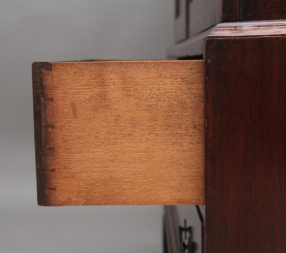 18th Century mahogany press cupboard  View VI