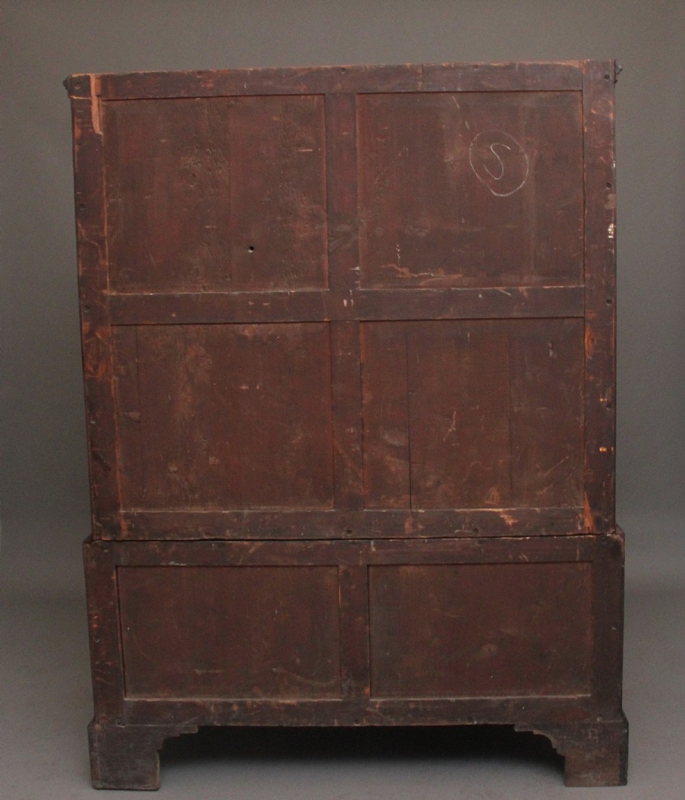 18th Century mahogany press cupboard  View VIII