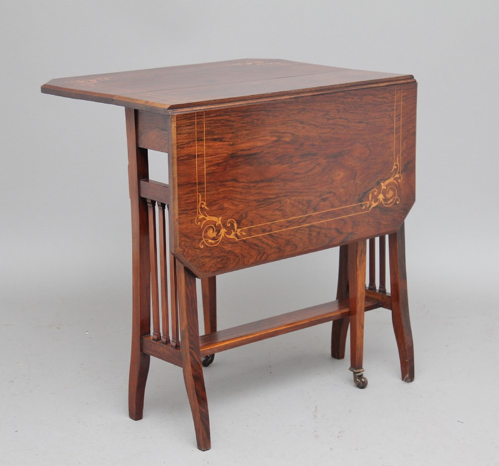Late 19th Century rosewood Sutherland table