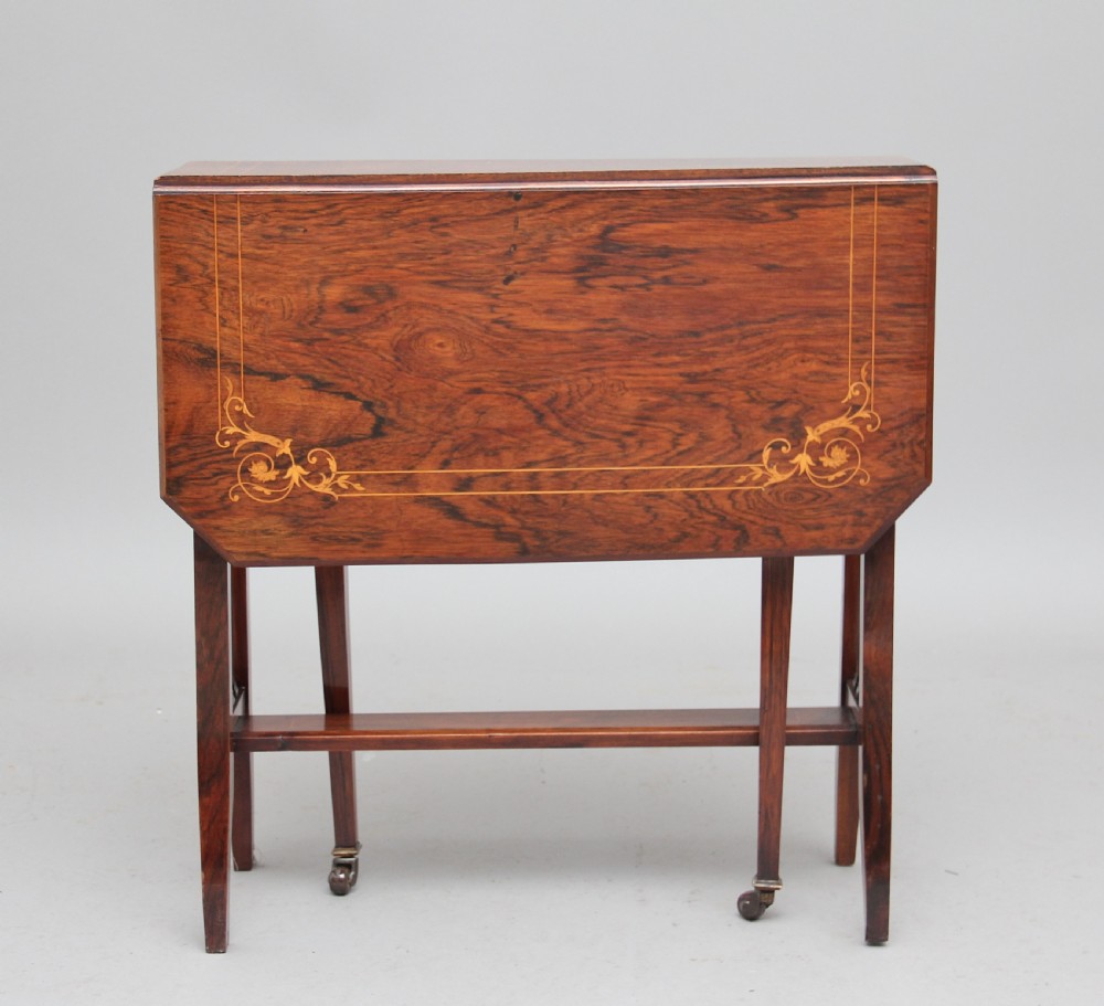 Late 19th Century rosewood Sutherland table View III