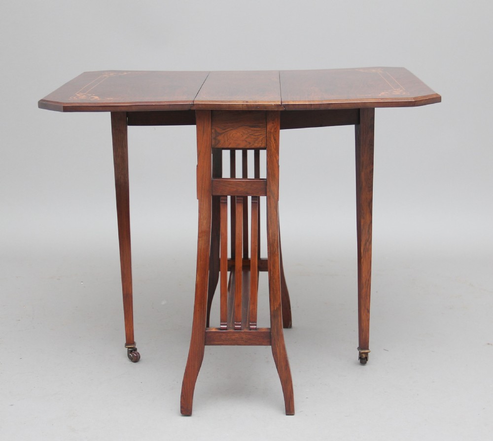 Late 19th Century rosewood Sutherland table View IV