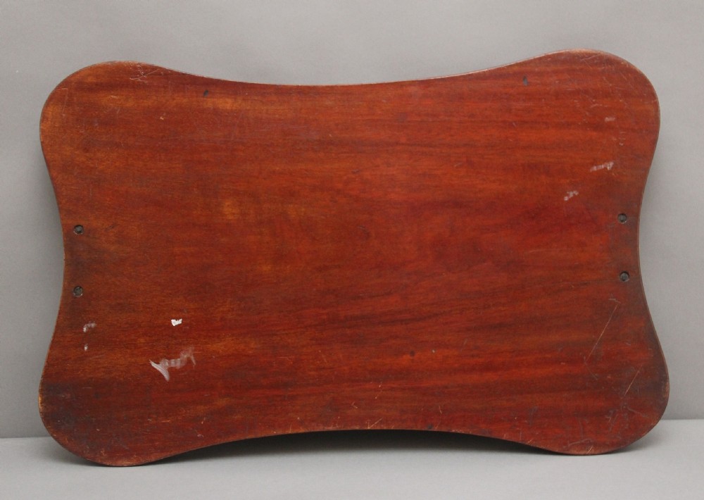 19th Century inlaid mahogany tray View II
