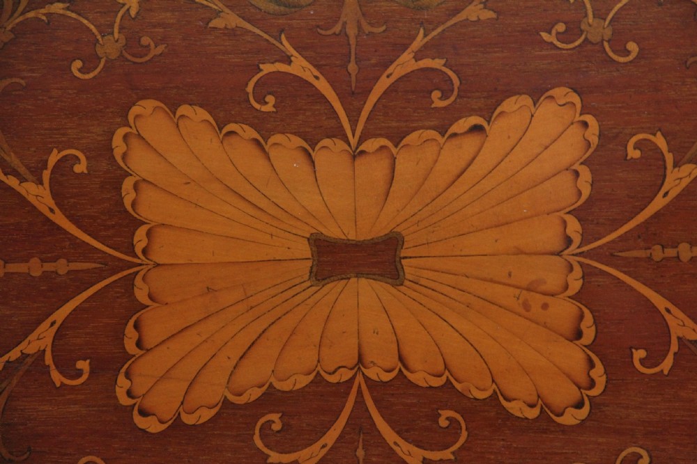 19th Century inlaid mahogany tray View V