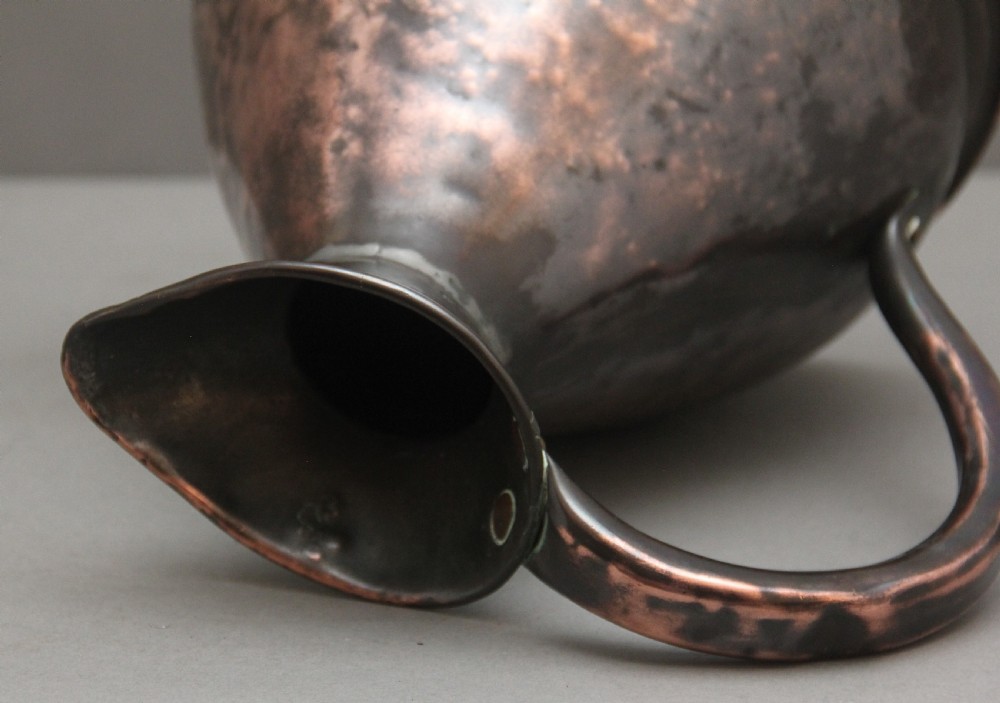 19th Century one gallon copper measuring jug View VII