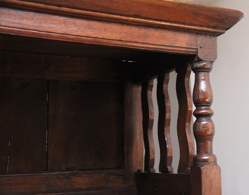 Early 18th Century oak tridarn View IX