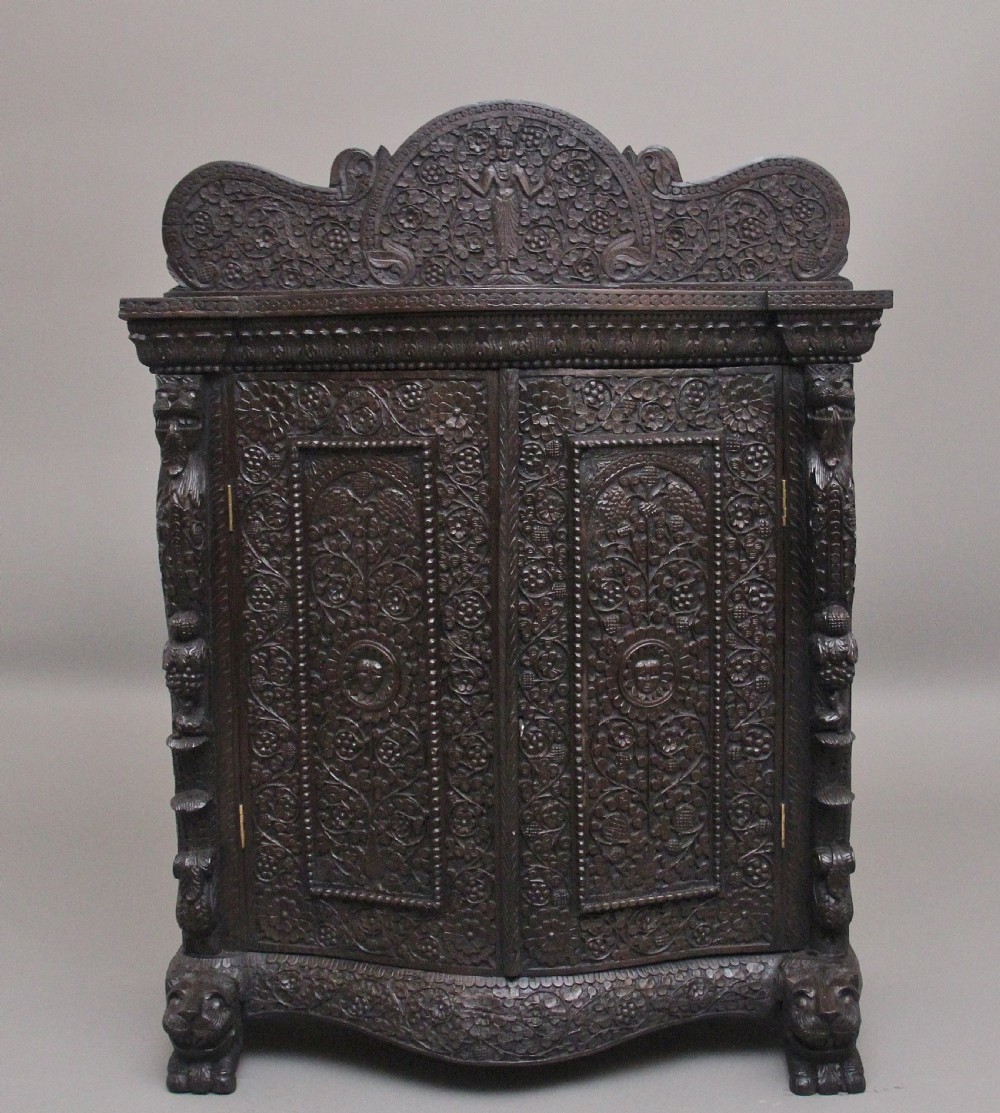 19th Century Anglo-Indian cabinet