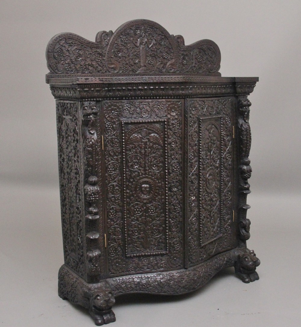 19th Century Anglo-Indian cabinet View III