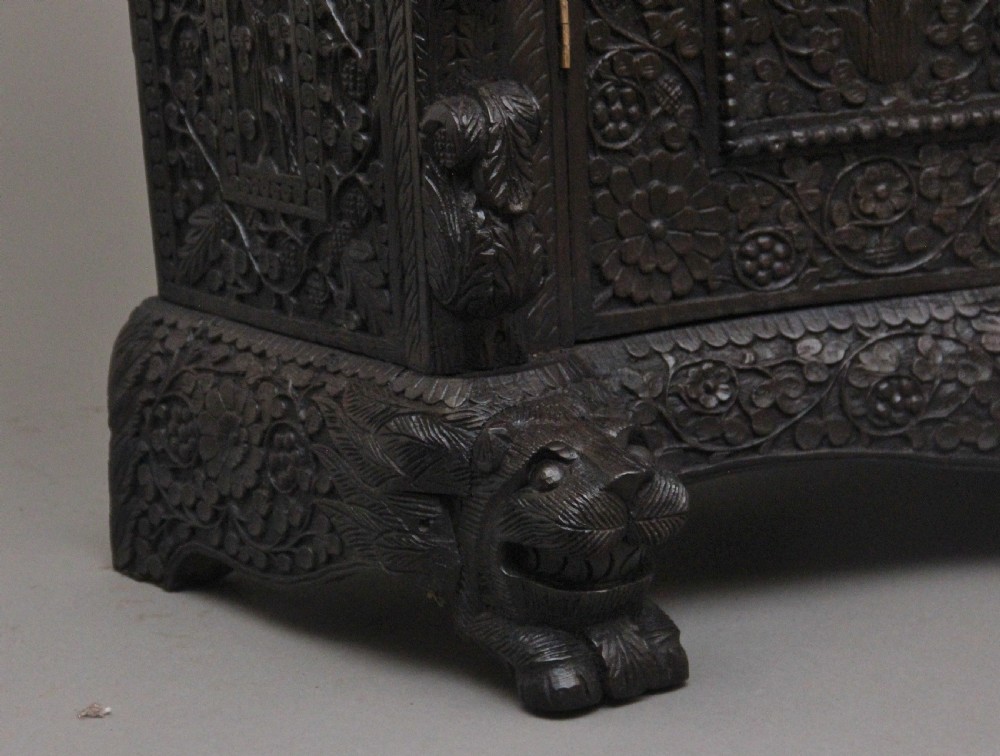19th Century Anglo-Indian cabinet View IX