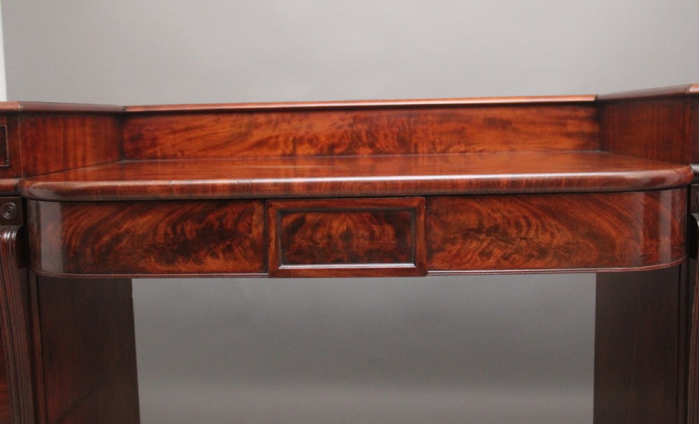 Early 19th Century mahogany pedestal sideboard View VIII