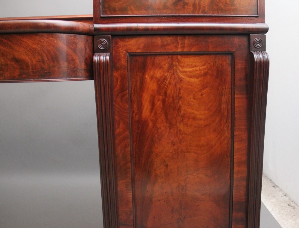 Early 19th Century mahogany pedestal sideboard View IX
