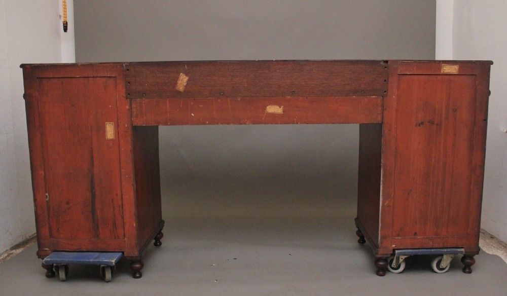 Early 19th Century mahogany pedestal sideboard View XI