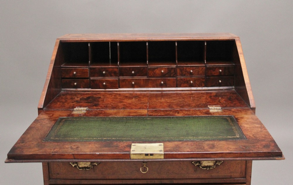 18th Century walnut bureau View III