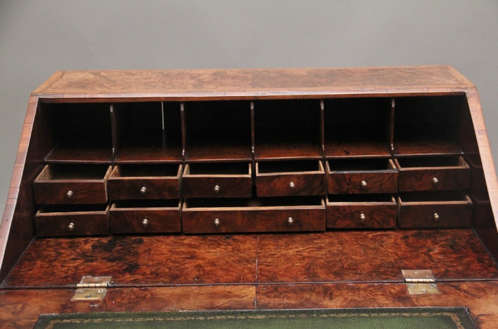 18th Century walnut bureau View V