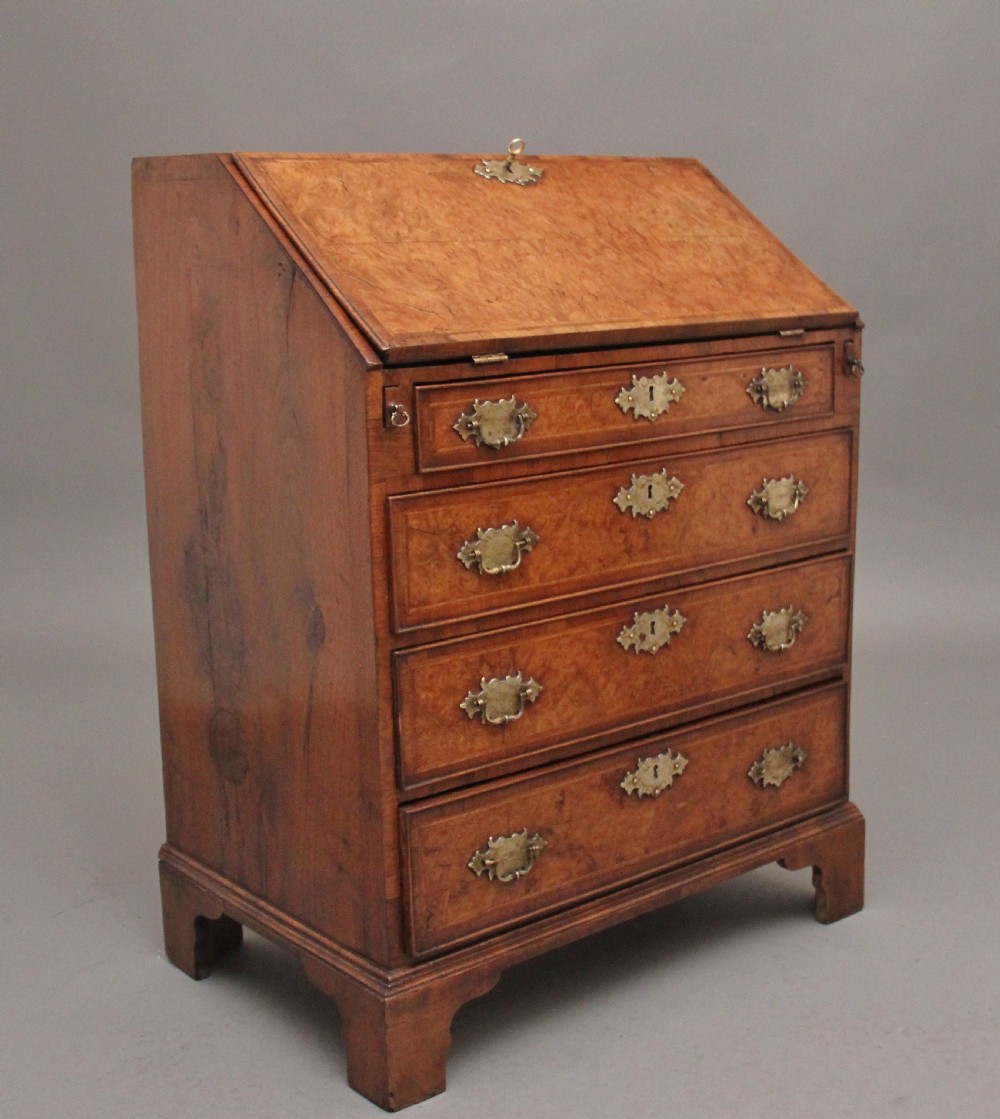 18th Century walnut bureau View IX