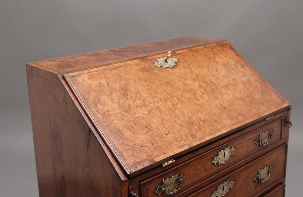 18th Century walnut bureau View X