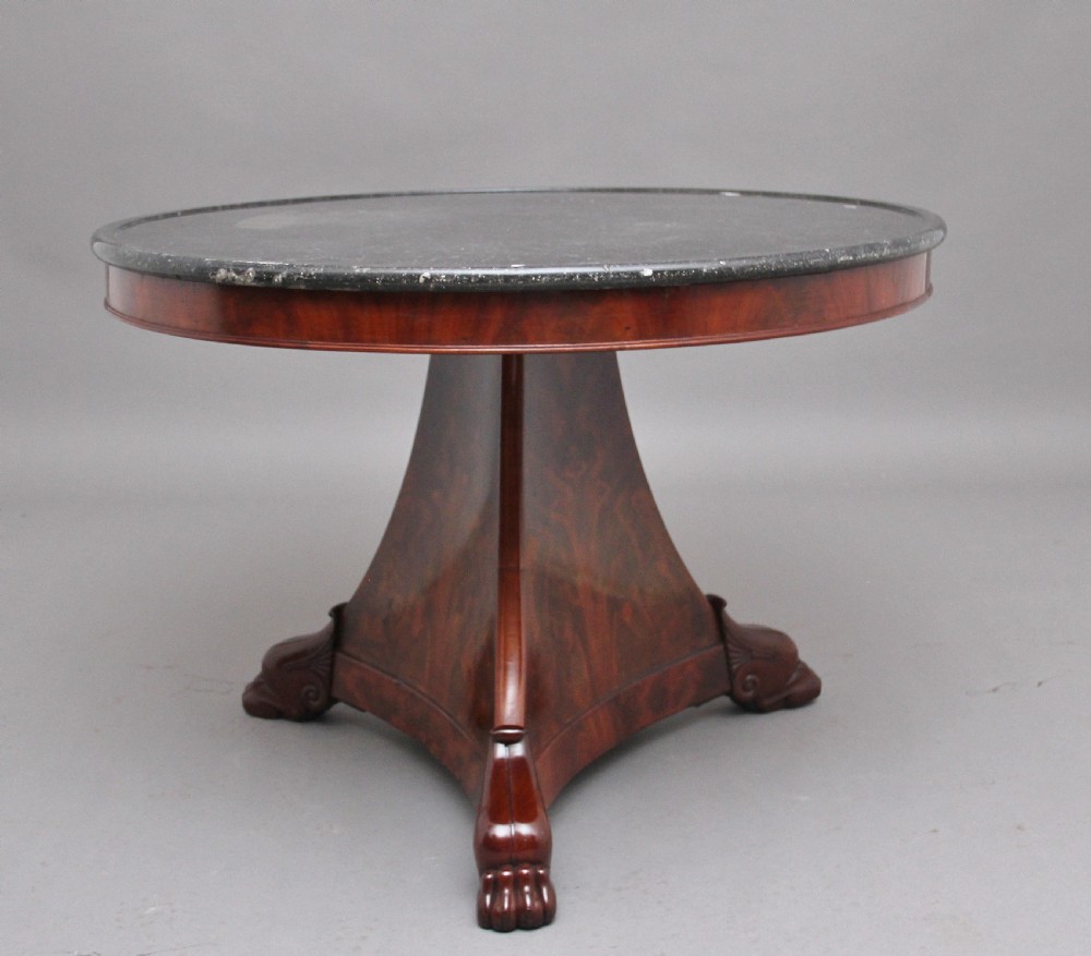 Early 19th Century mahogany gueridon table View II