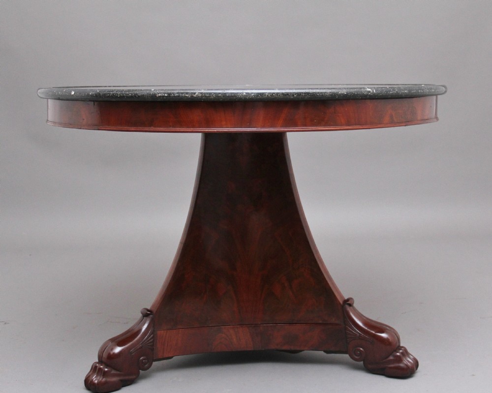 Early 19th Century mahogany gueridon table View III
