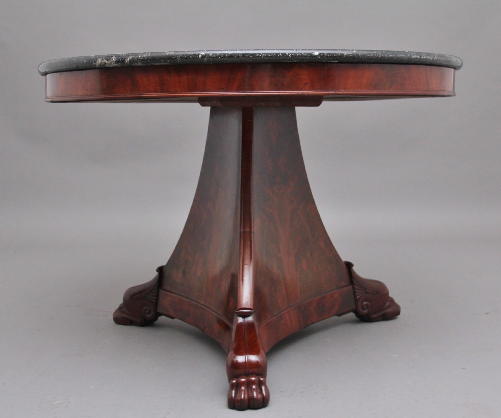 Early 19th Century mahogany gueridon table View V