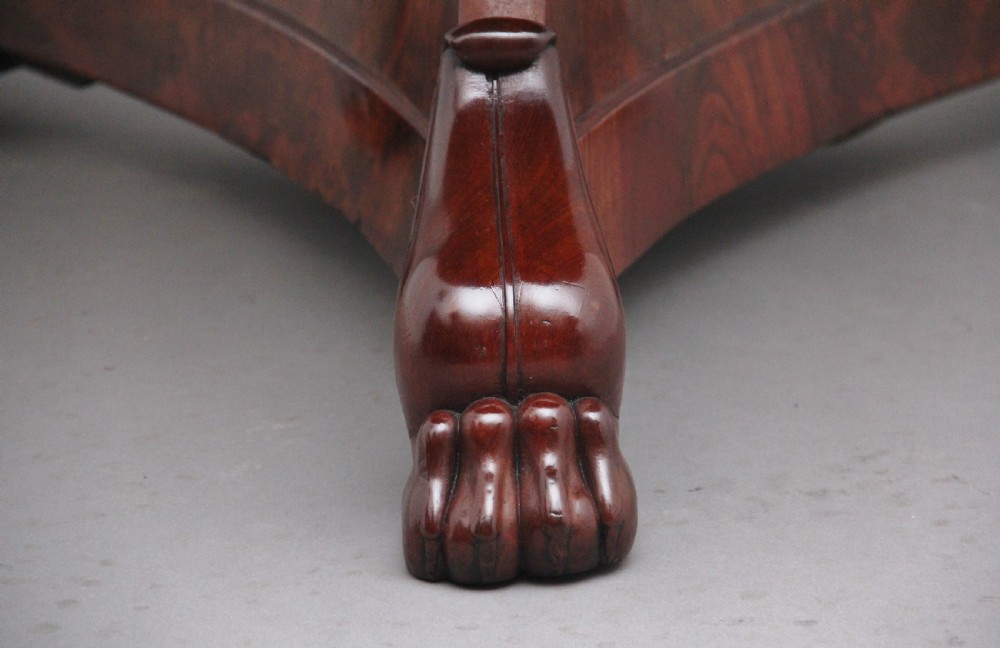 Early 19th Century mahogany gueridon table View VIII