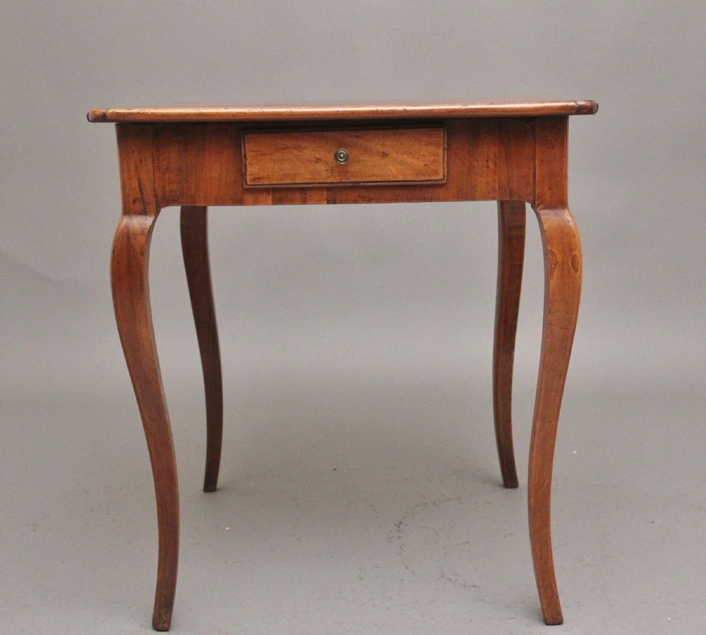 19th Century walnut side table View IV