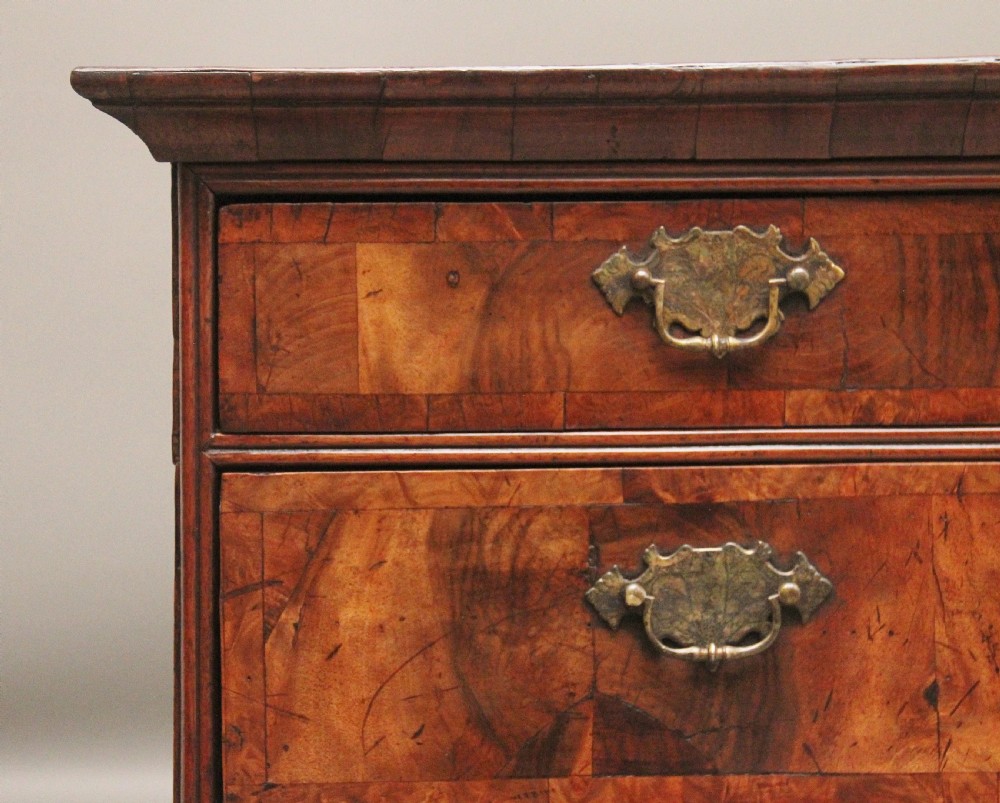 18th Century walnut chest of drawers View III