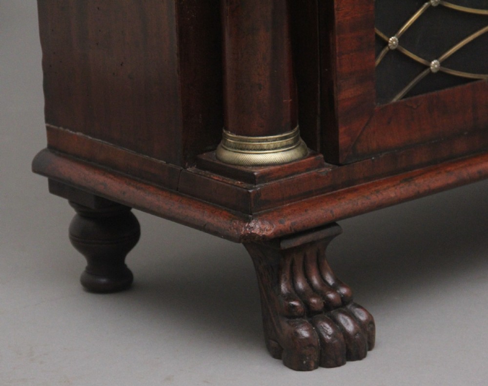 A fabulous quality early 19th Century mahogany side cabinet View VIII