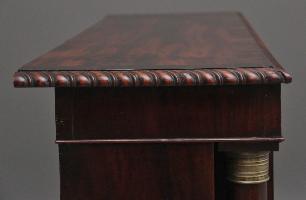 A fabulous quality early 19th Century mahogany side cabinet View X