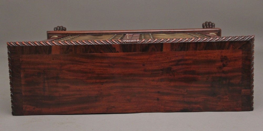 A fabulous quality early 19th Century mahogany side cabinet View XIII