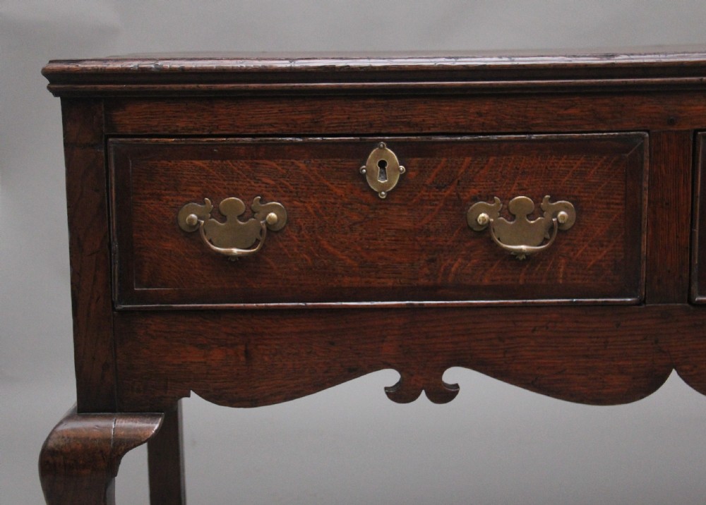 18th Century oak cabriole leg dresser base View III