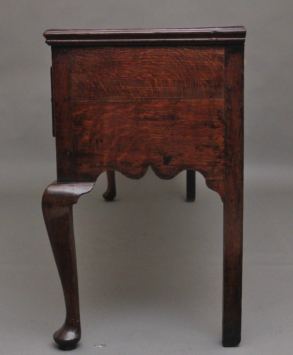 18th Century oak cabriole leg dresser base View X